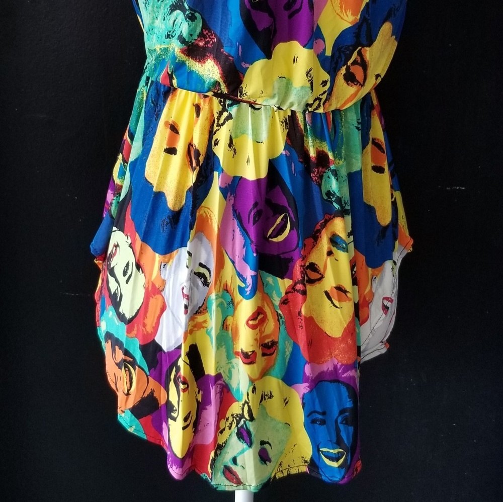 Barocco multicolored printed top and short set - Picture 6 of 8